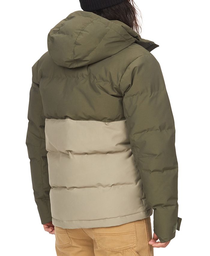 Marmot Men's Fordham Colorblocked Quilted Full-Zip Down Jacket with Zip ...