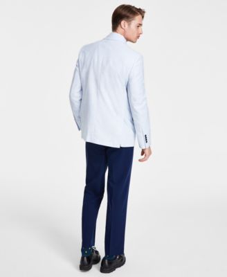 Men's Modern-Fit Stretch Solid Crush Weave Sport Coat