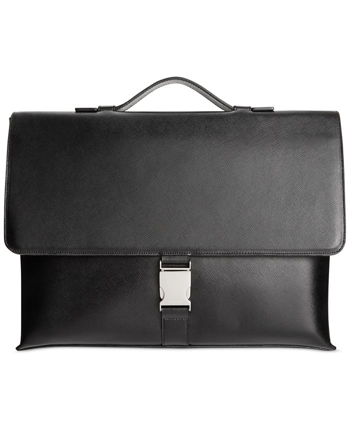 Calvin Klein Saffiano Leather Briefcase Macy's