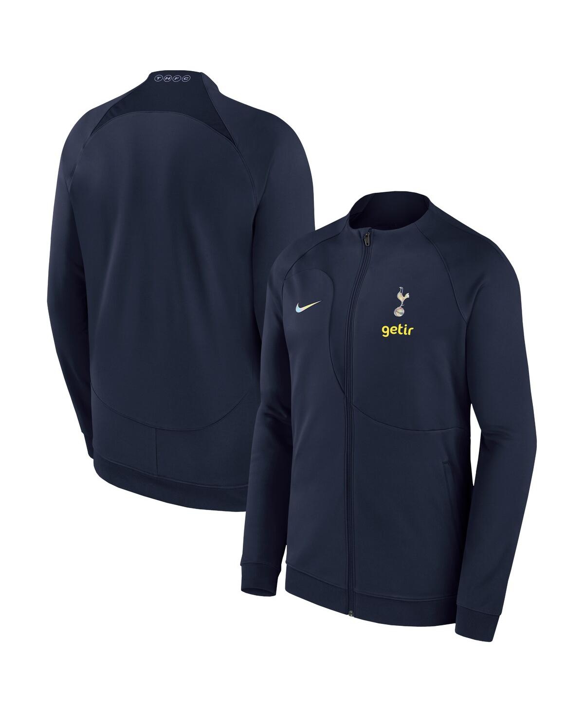 Nike Men's  Navy Tottenham Hotspur 2023 Academy Pro Anthem Raglan Performance Full-zip Jacket