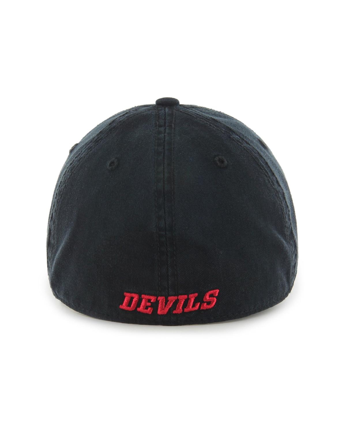 Men's '47 BrandNew Jersey Devils Classic Franchise Flex Hat - Black