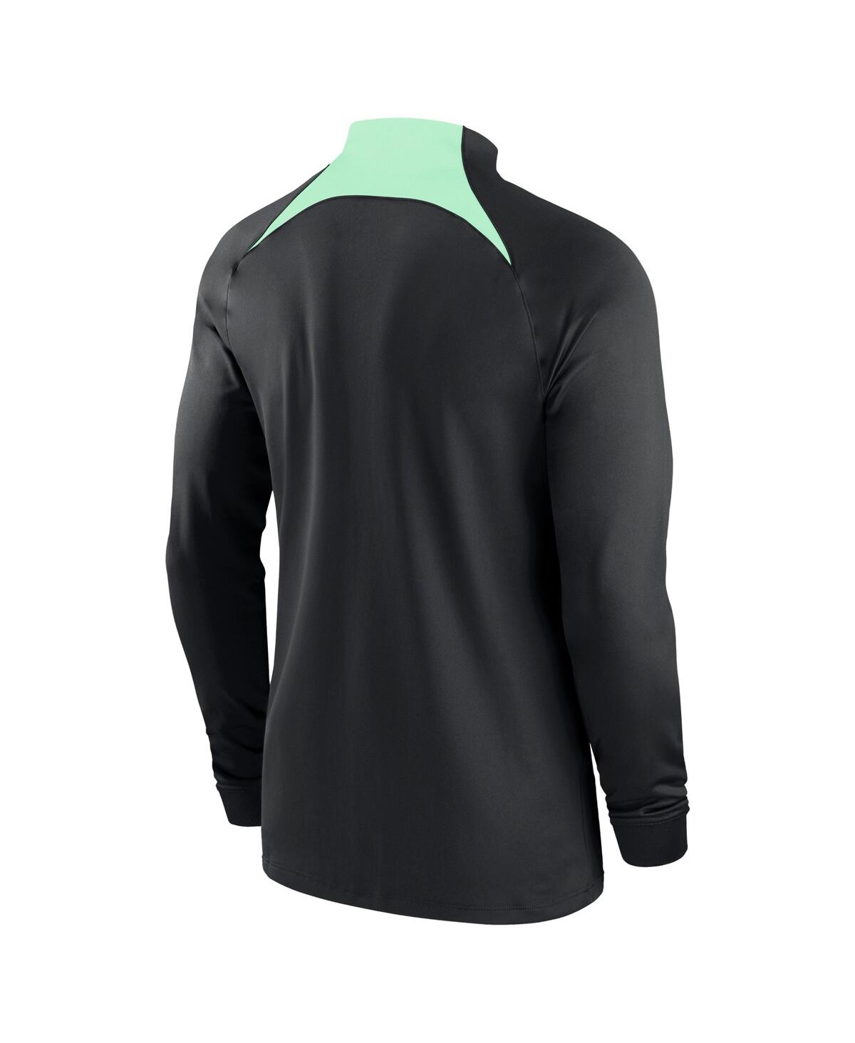 Shop Nike Men's  Black Liverpool 2023/24 Strike Performance Full-zip Track Jacket
