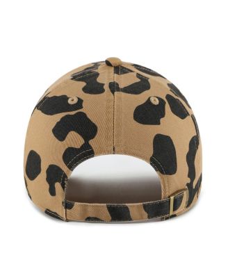 Women's Brown Chicago Cubs Rosette Clean Up Adjustable Hat