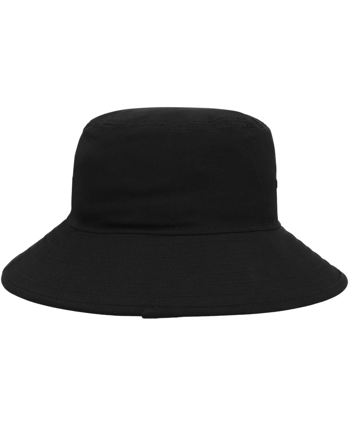 New Era Men's  Black New Orleans Saints Main Bucket Hat In Black