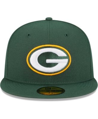 Men's Green Green Bay Packers Main 59FIFTY Fitted Hat