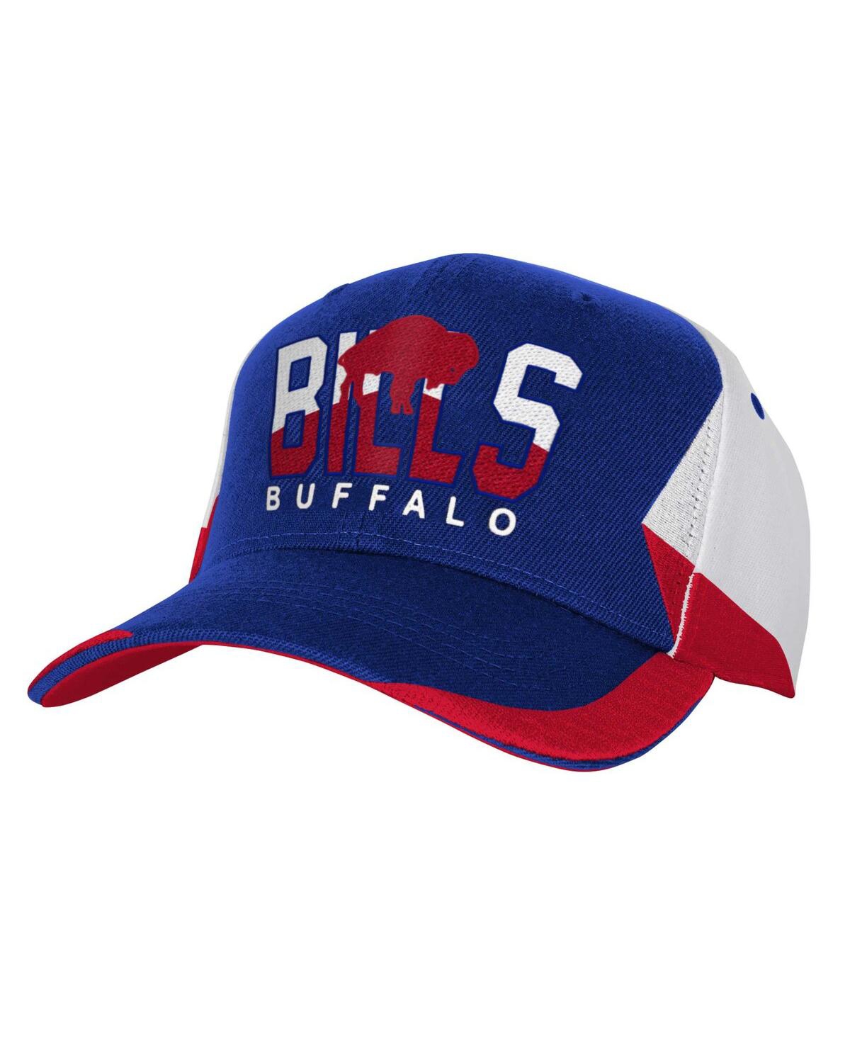 Mitchell & Ness Kids' Big Boys And Girls  Royal Buffalo Bills Retro Dome Precurved Adjustable Hat