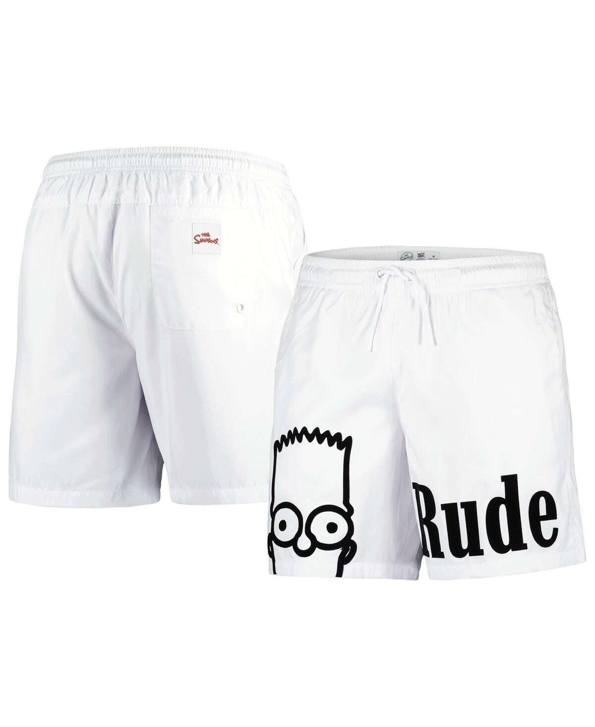 Freeze Max Men's  White The Simpsons Shorts