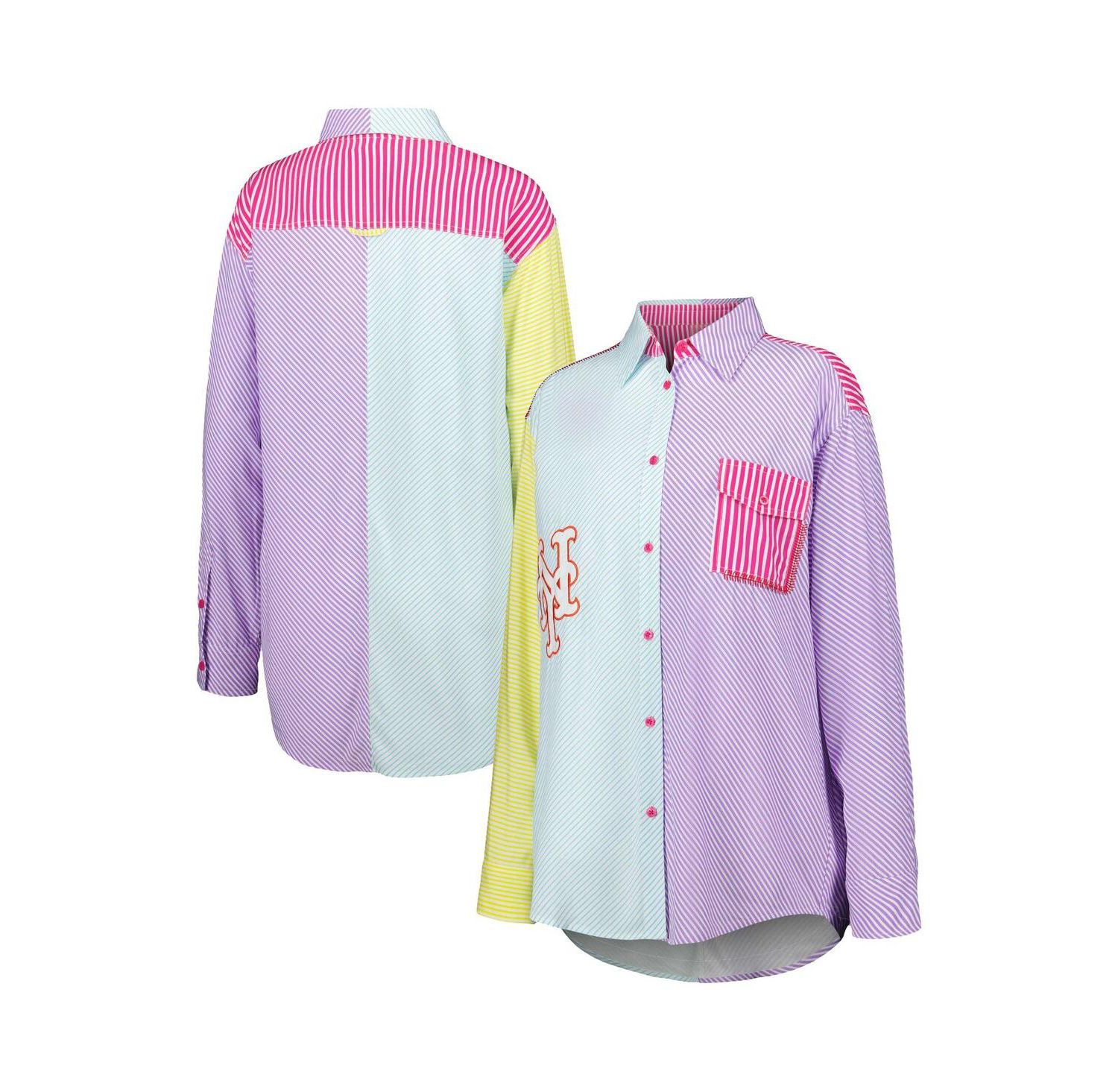 Women's New York Mets Button-Up Shirt