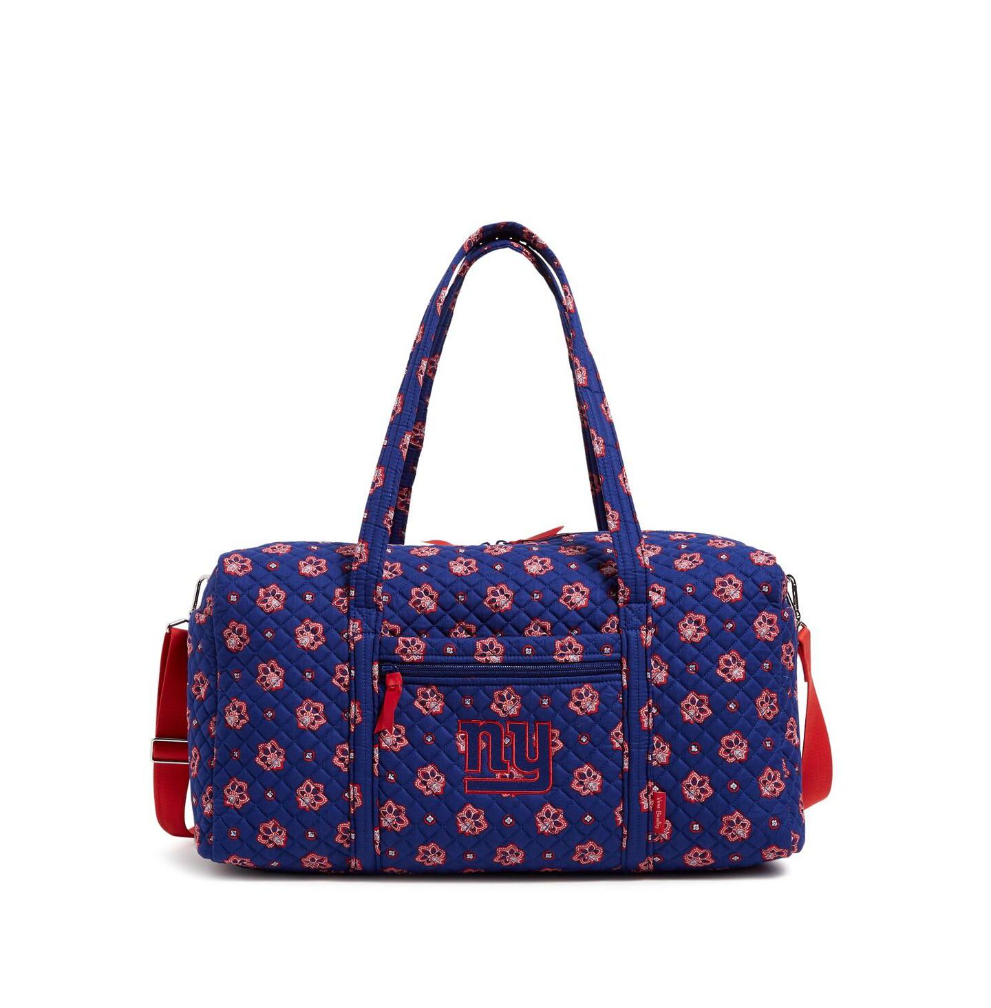 Мужская сумка Vera Bradley and New York Giants Large Travel Duffel — фото 1