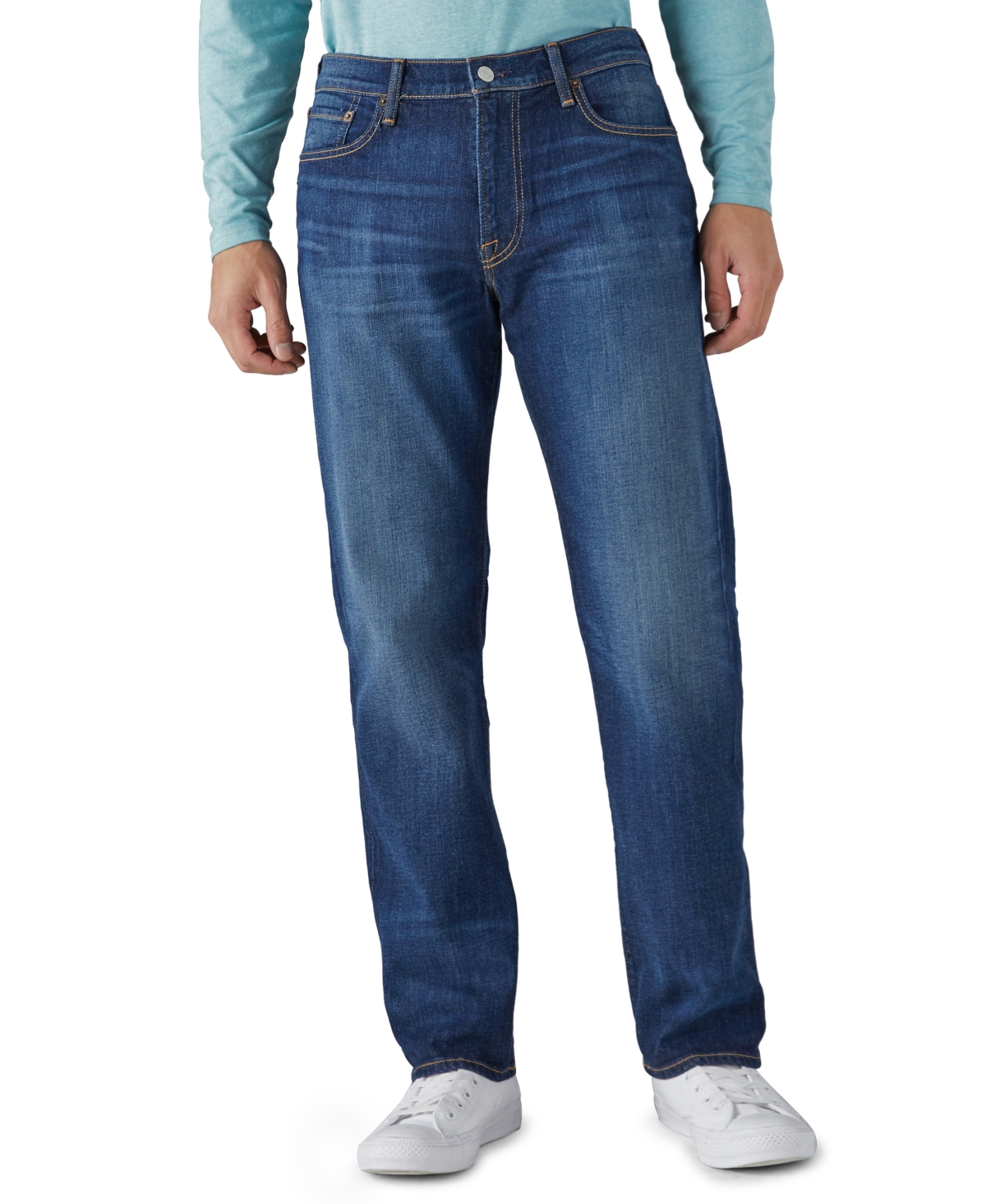 Lucky Brand Men's 363 Vintage-like Straight Jeans In Alamo
