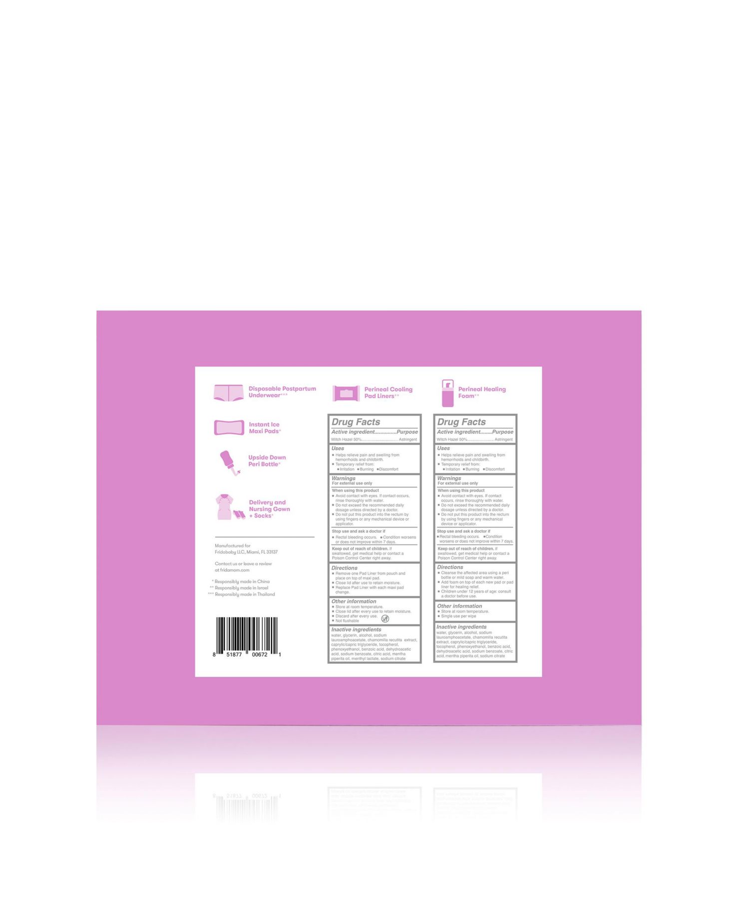 Mom Labor and Delivery and Postpartum Recovery Kit