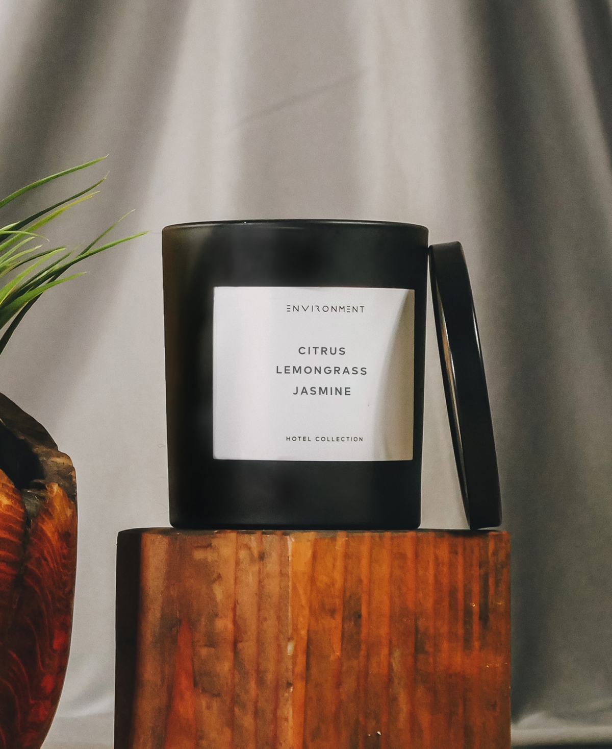 Environment Citrus, Lemongrass & Jasmine Candle (Inspired by 5-Star Hotels), oz