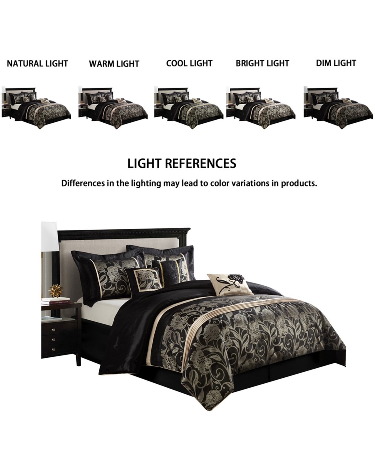 Stratford Park Mollybee 7-Piece Comforter Set,