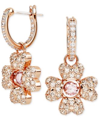Rose gold earrings macy's discount