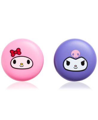 2-Pc. My Melody & Kuromi Macaron Lip Balm Set