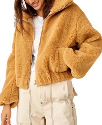 Free People Women's Get Cozy Fleece Jacket - Macy's