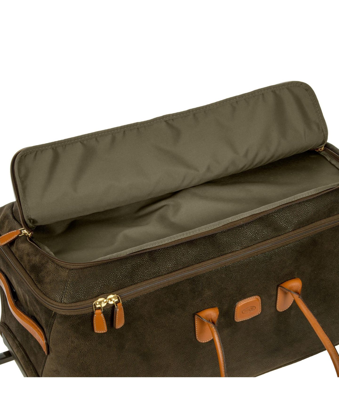 Сумка Bric's Milano Life 28" Rolling Duffle, цвет: Оливковый — фото 5