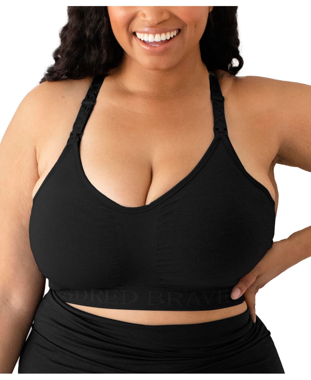 Kindred Bravely Plus Size Busty Sublime Nursing Sports Bra Fits 42E-46I