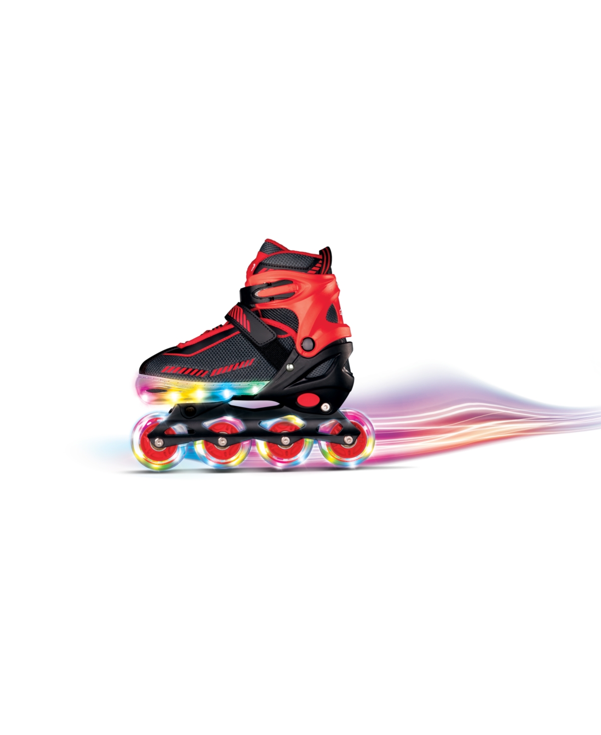 Genesis Kids' Led Rollerblades, Created For Macy's In Red