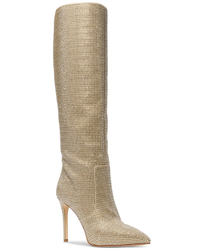 Michael kors gold boots sales