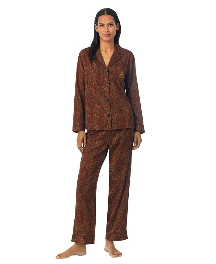 Ralph Lauren Velvet Pajama Set