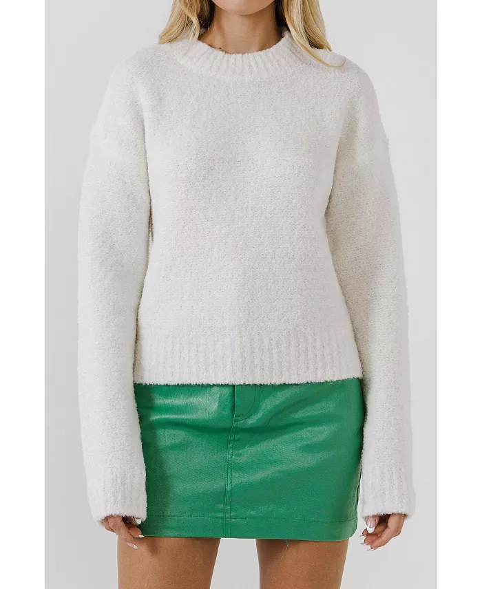 Women's Cozy Round neck Sweater - thumbnail 5