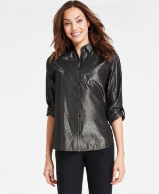 Gloria Vanderbilt Women's Penelope Knit Shirt Top – Available In Multiple Sizes & Colors (F41)