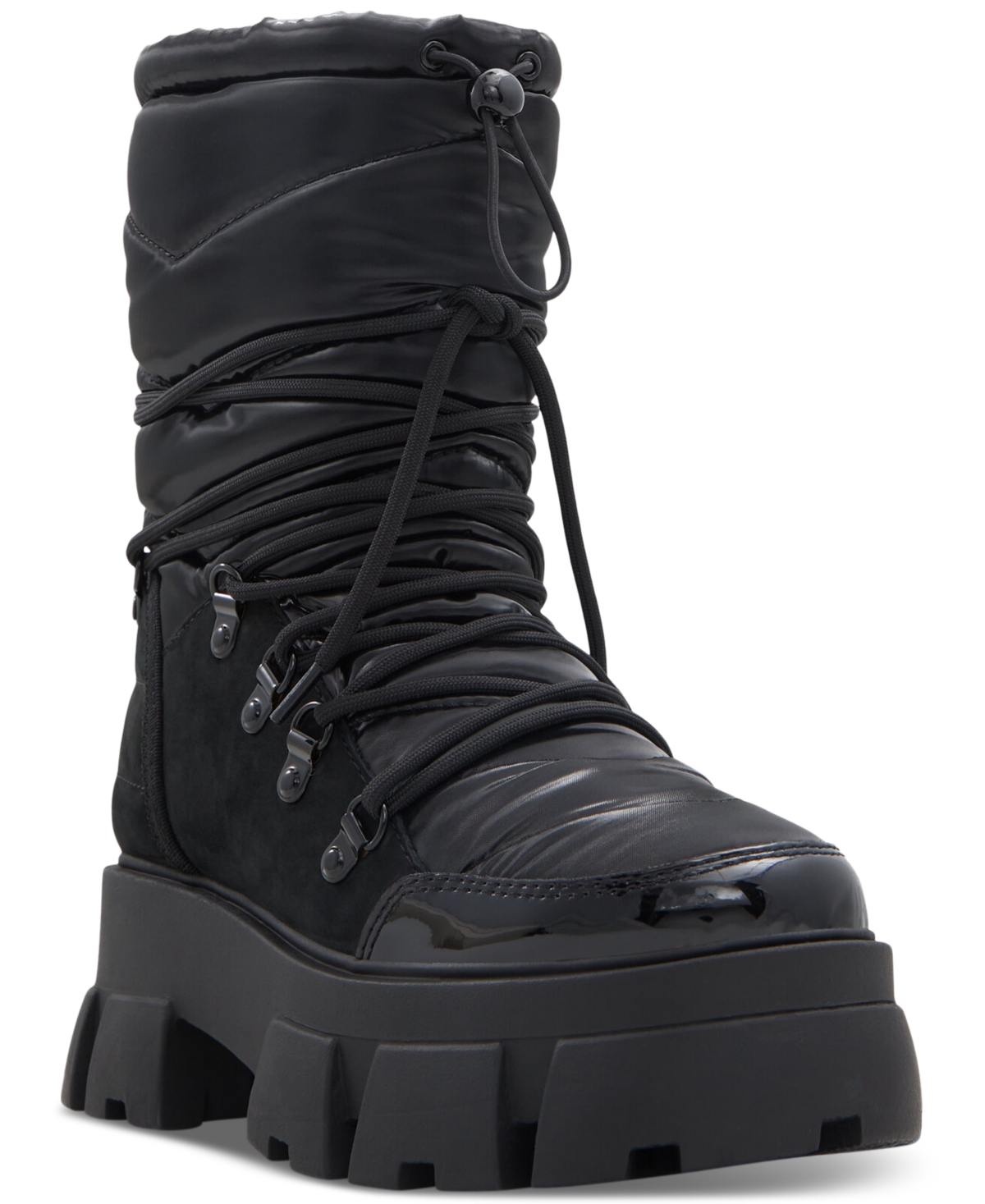 Nordica Lace-Up Cold-Weather Boots - Black