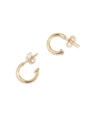 Unwritten Multi-Color Glass Mix and Match Hoop Earring Set