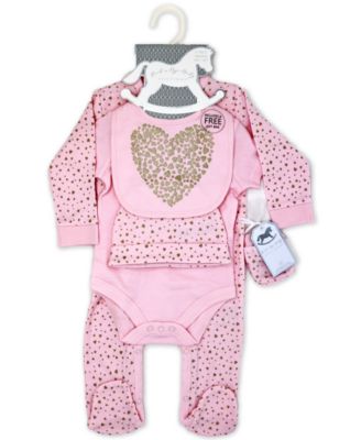 Baby Girls Layette Gift Bag Set