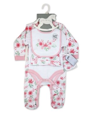 Baby Girls Layette Gift Bag Set