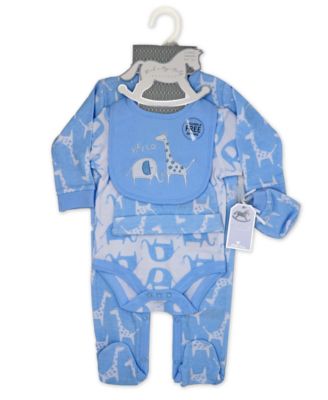 Baby Boys Safari Layette, 6 Piece Set