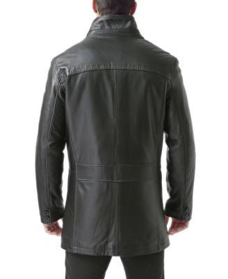 Men's Men Chad Leather Car Coat
