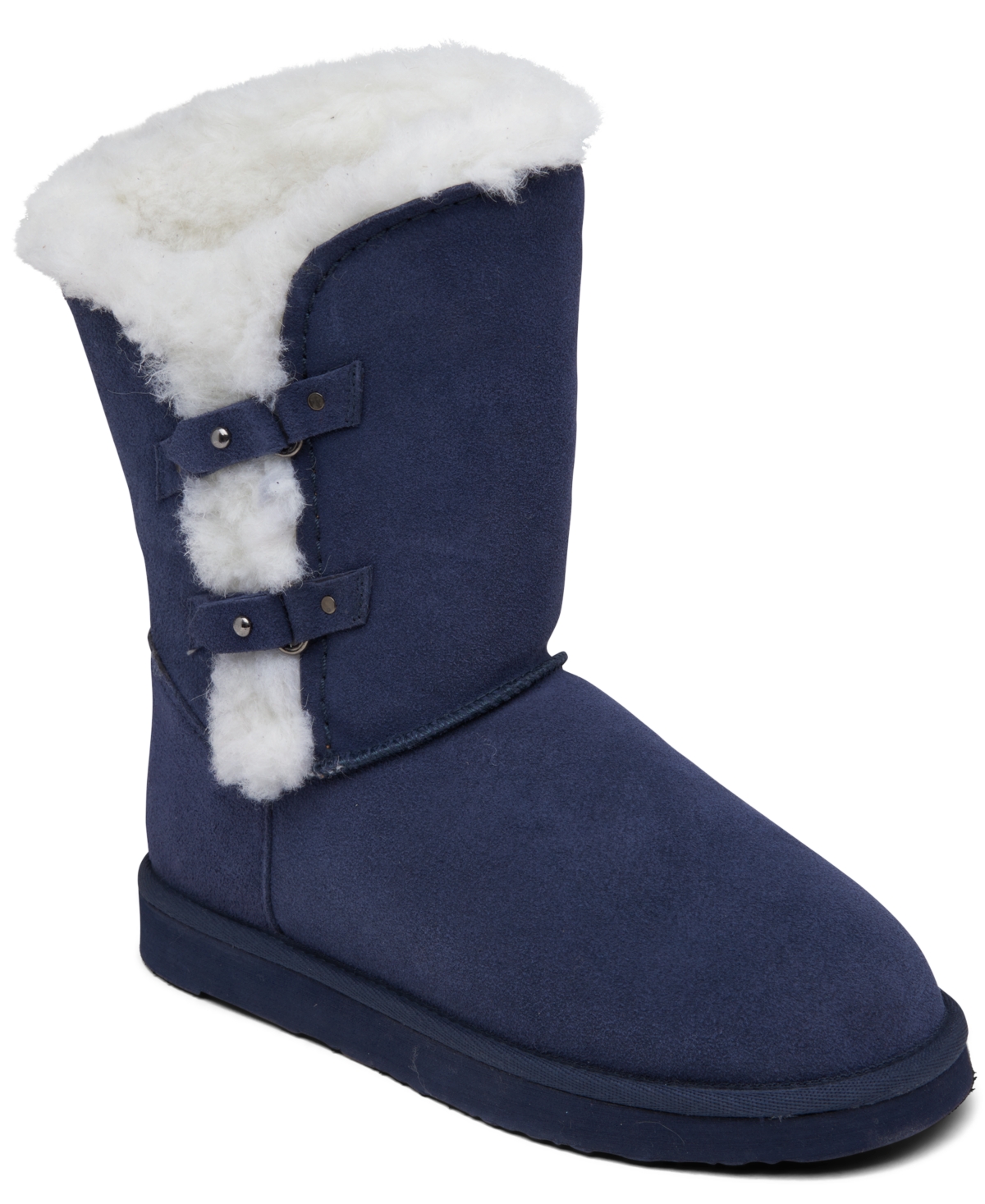 Bearpaw Kids' Little Girl's Camila Winter Boots From Finish Line In Cadet