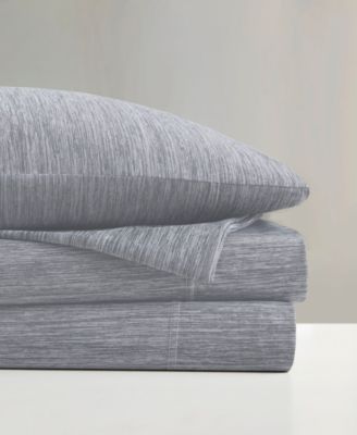 Comfort Cool Jersey Knit Nylon Blend 4-Piece Sheet Set, Full