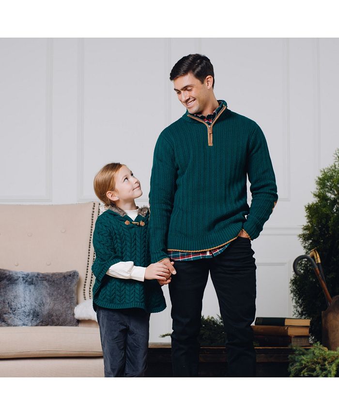 Father and 2025 son matching sweaters