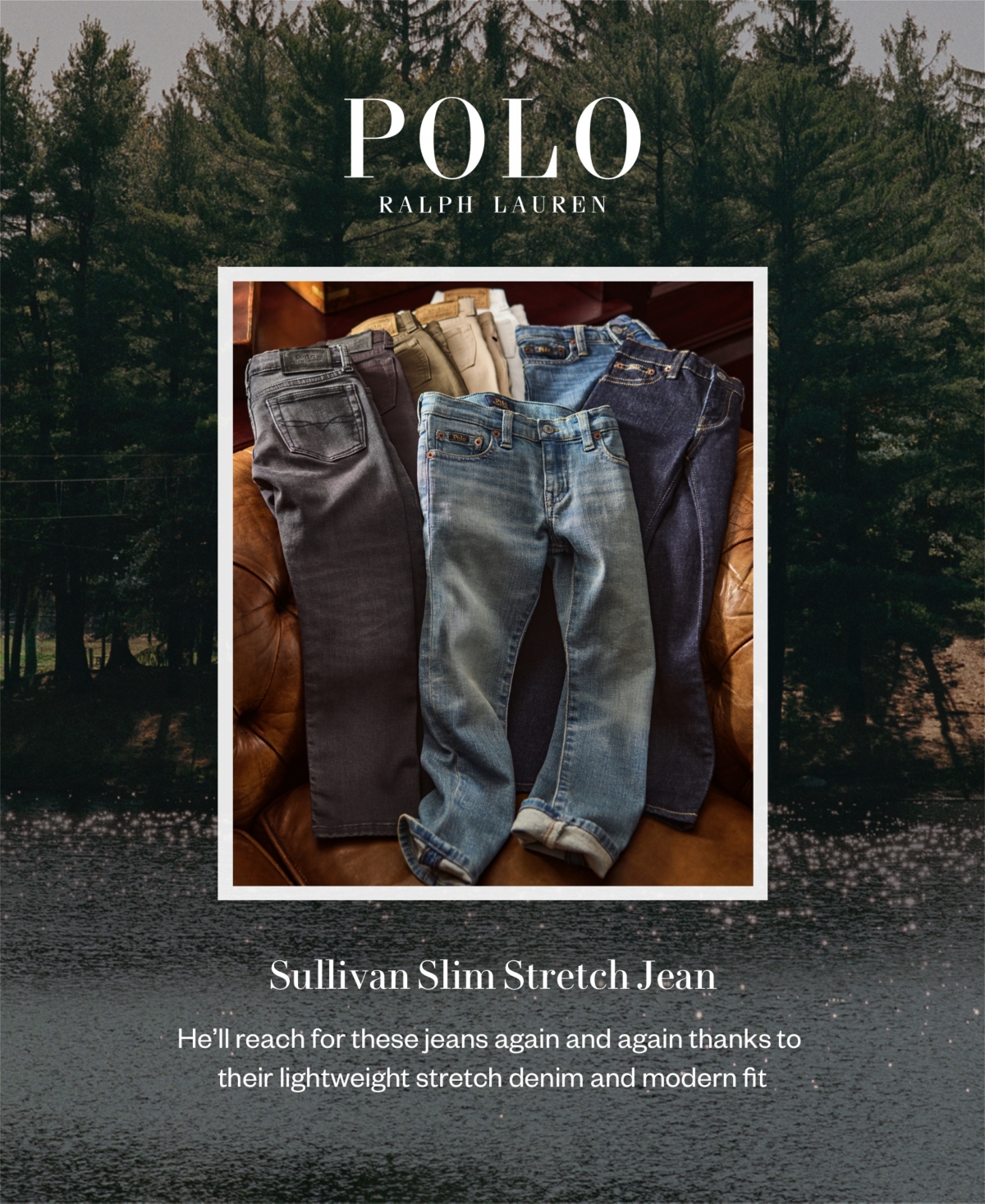 Shop Polo Ralph Lauren Toddler And Little Boys Sullivan Slim Stretch Jeans In Vestry Wash Stretch