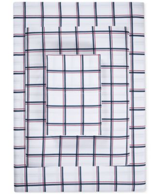 Microfiber Easy Care Printed 3-Pc. Sheet Set, Twin