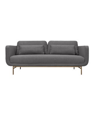 Lilou 77" Polyester with Metal Legs Sofa