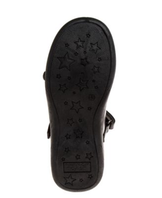 Toddler Girls School Hook and Loop Closure Shoes