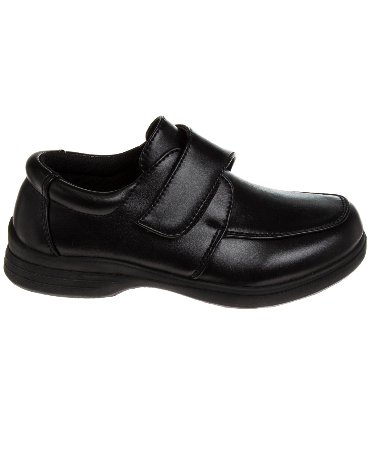 French Toast Little Boys School Hook and Loop Closure Shoes