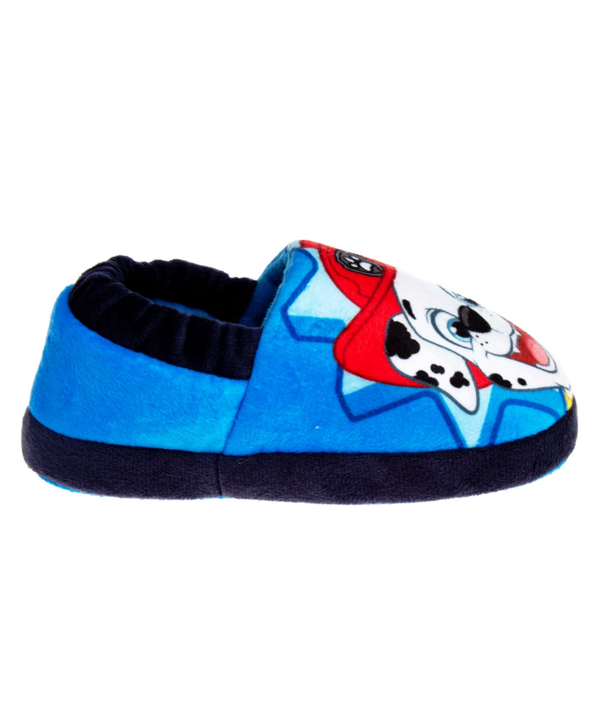 Nickelodeon Little Boys Paw Patrol Marshall And Chase Dual Sizes House Slippers In Blue,navy