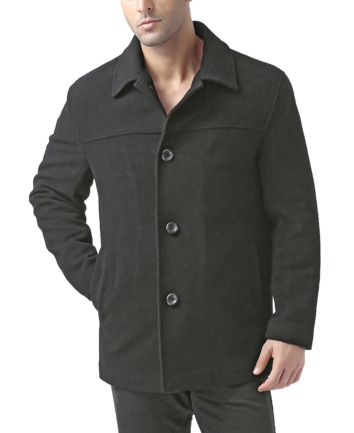 Bgsd Men Matthew Wool Blend Car Coat