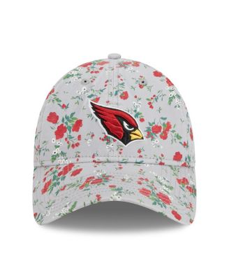 Women's Gray Arizona Cardinals Bouquet 9TWENTY Adjustable Hat