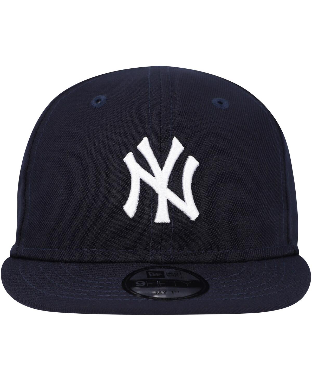 New Era Infant Boys And Girls  Navy New York Yankees My First 9fifty Adjustable Hat In Navy