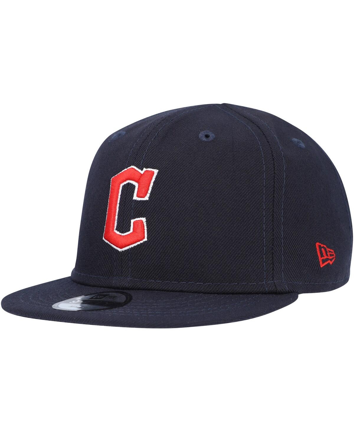 New Era Babies' Newborn And Infant Boys And Girls  Navy Cleveland Guardians My First 9twenty Stretch Fit Hat
