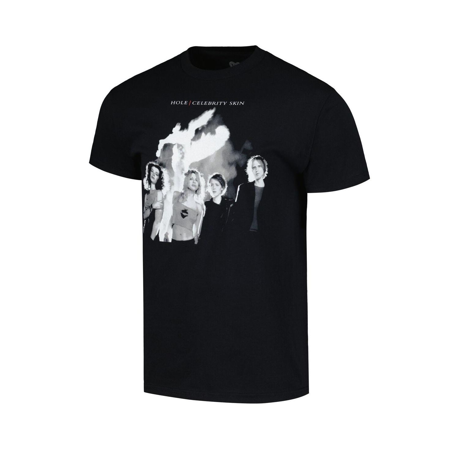 Men's Black Hole Celebrity Skin Graphic T-shirt