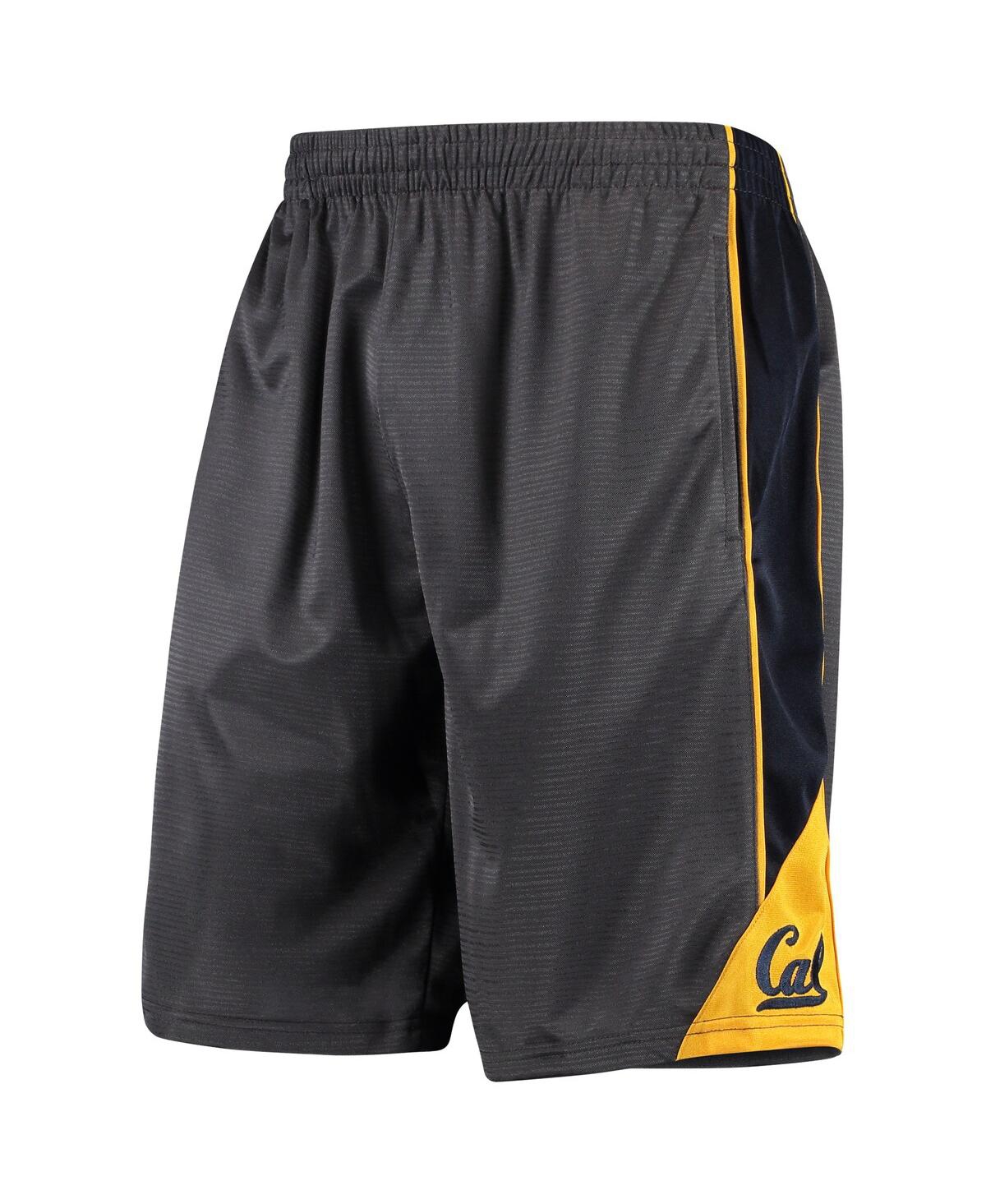 Colosseum Men's  Charcoal Cal Bears Turnover Shorts