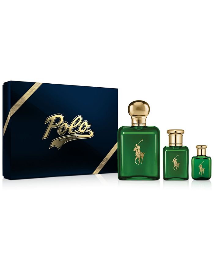 Ralph Lauren Men's 3Pc. Polo Classic Eau de Toilette Gift Set Macy's