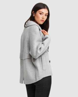 Women's I'm Yours Wool Blend Peacoat
